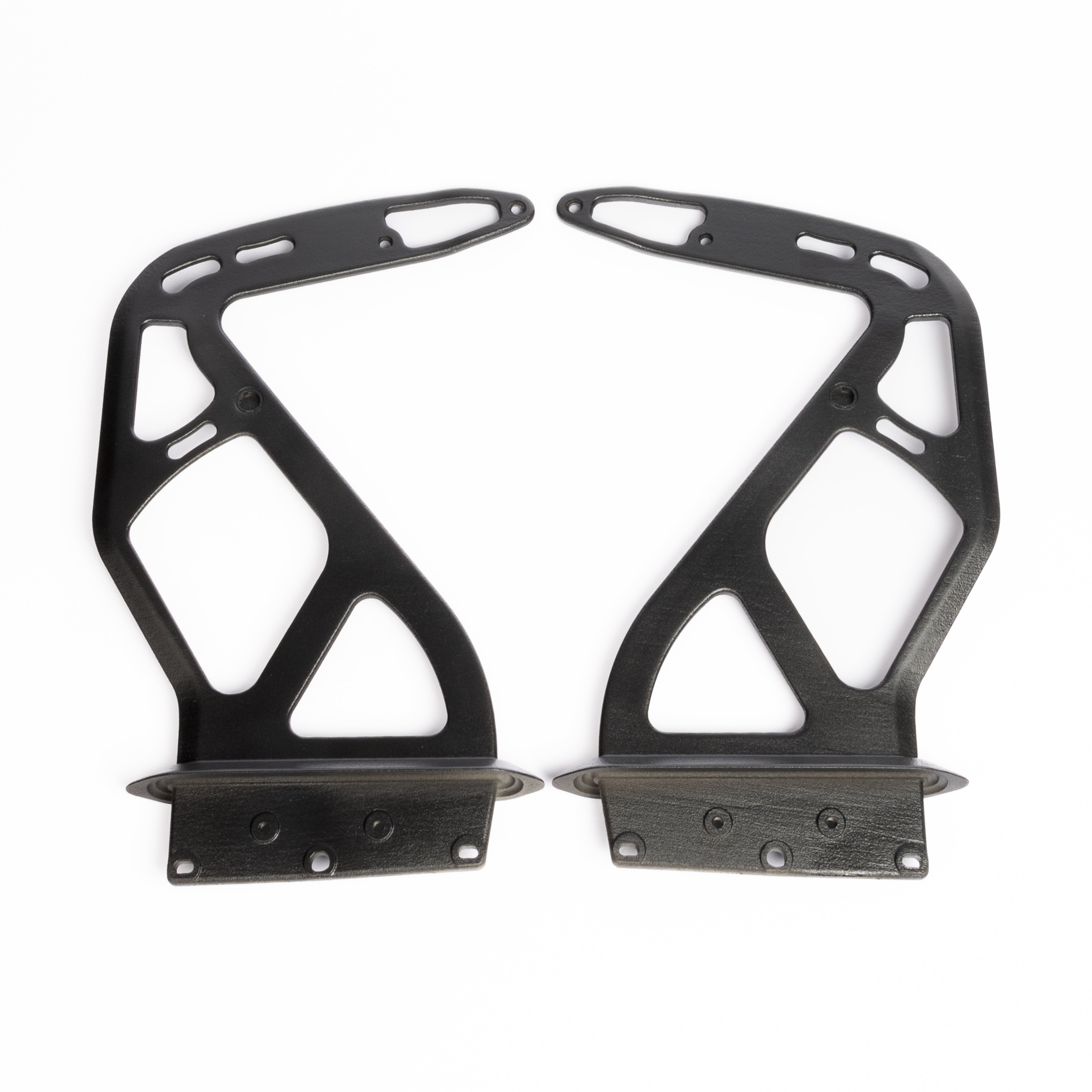 (BF) (718 GT4 RS) TITANIUM 3D PRINTED WING UPRIGHTS (BLACK)