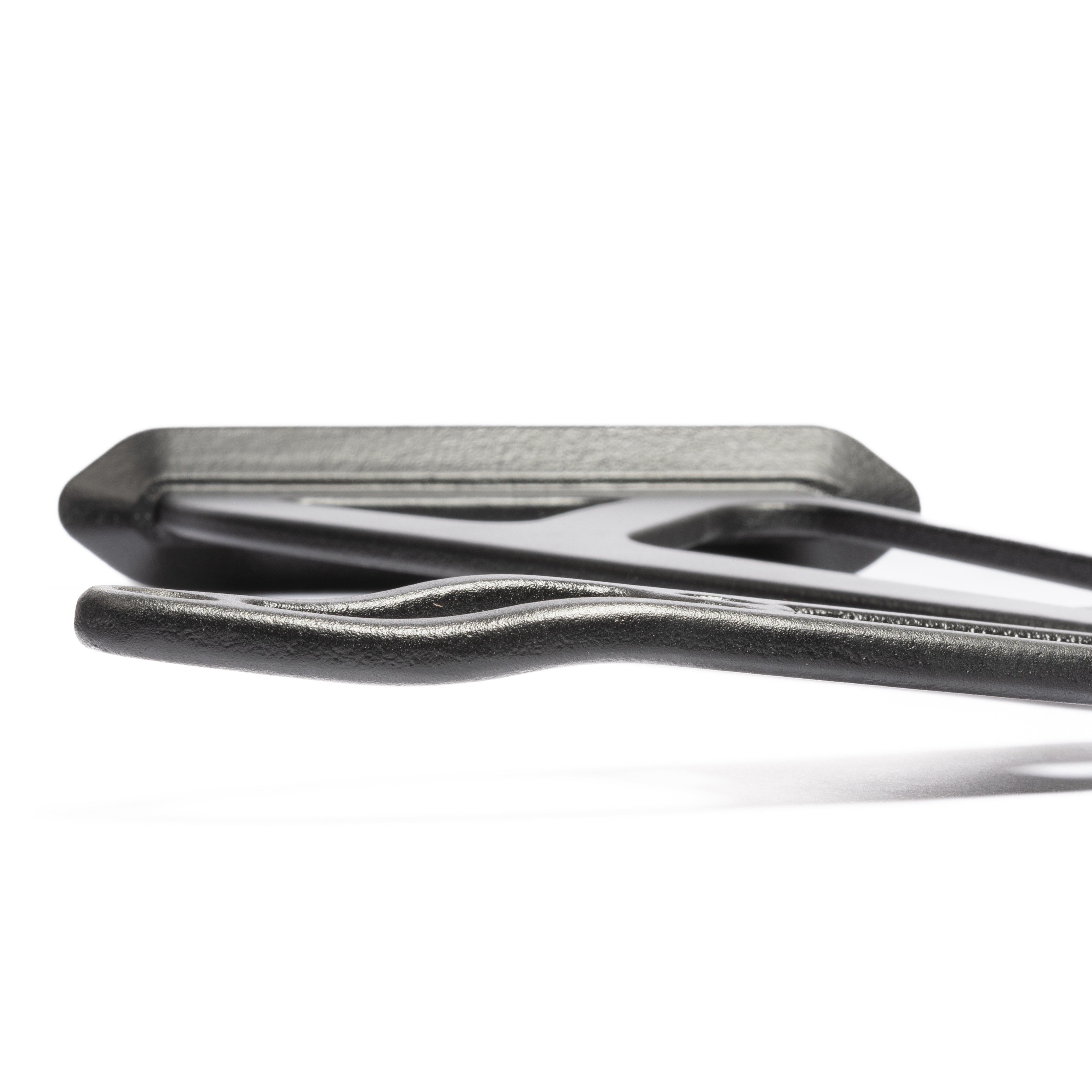 (BF) (718 GT4 RS) TITANIUM 3D PRINTED WING UPRIGHTS (BLACK)