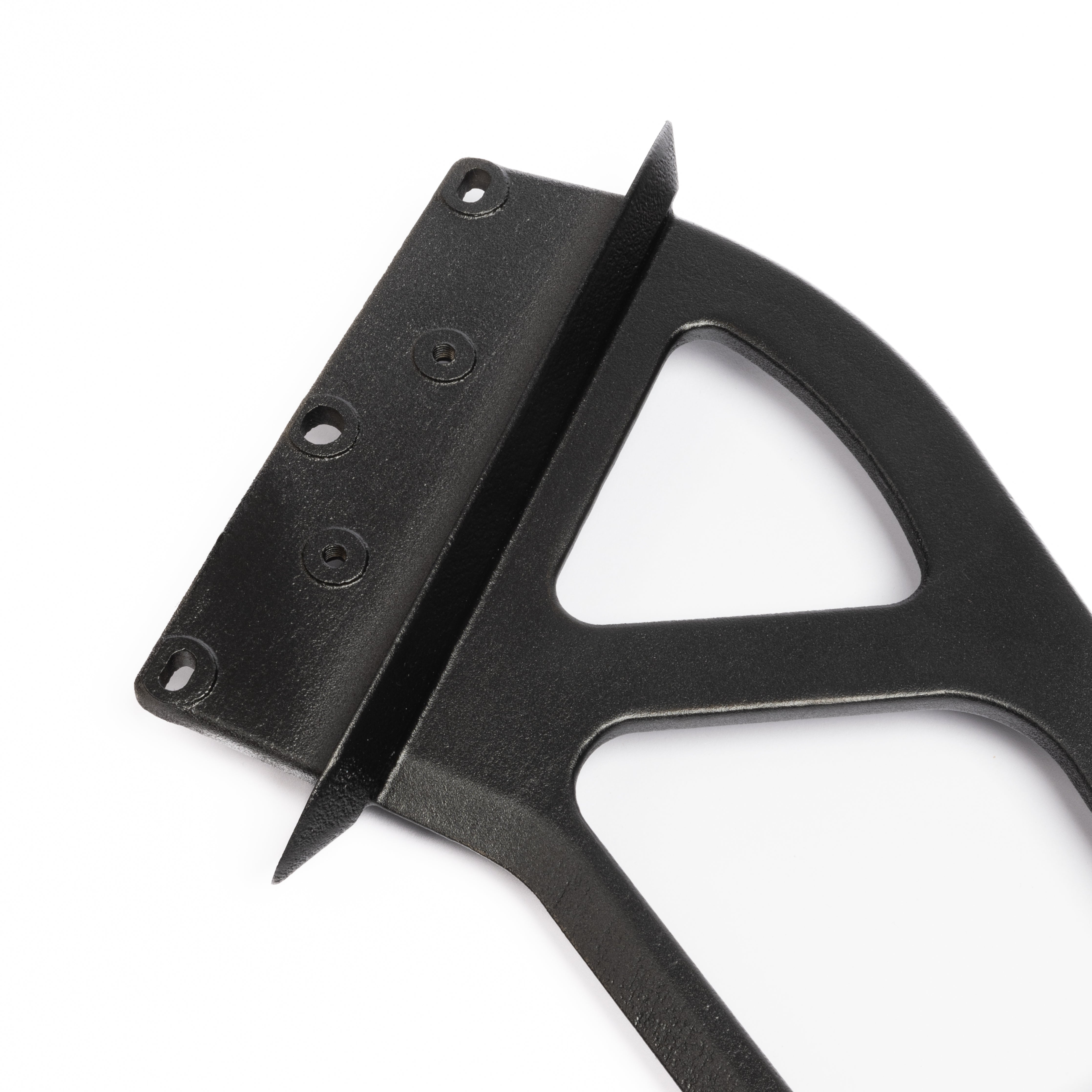 (BF) (718 GT4 RS) TITANIUM 3D PRINTED WING UPRIGHTS (BLACK)