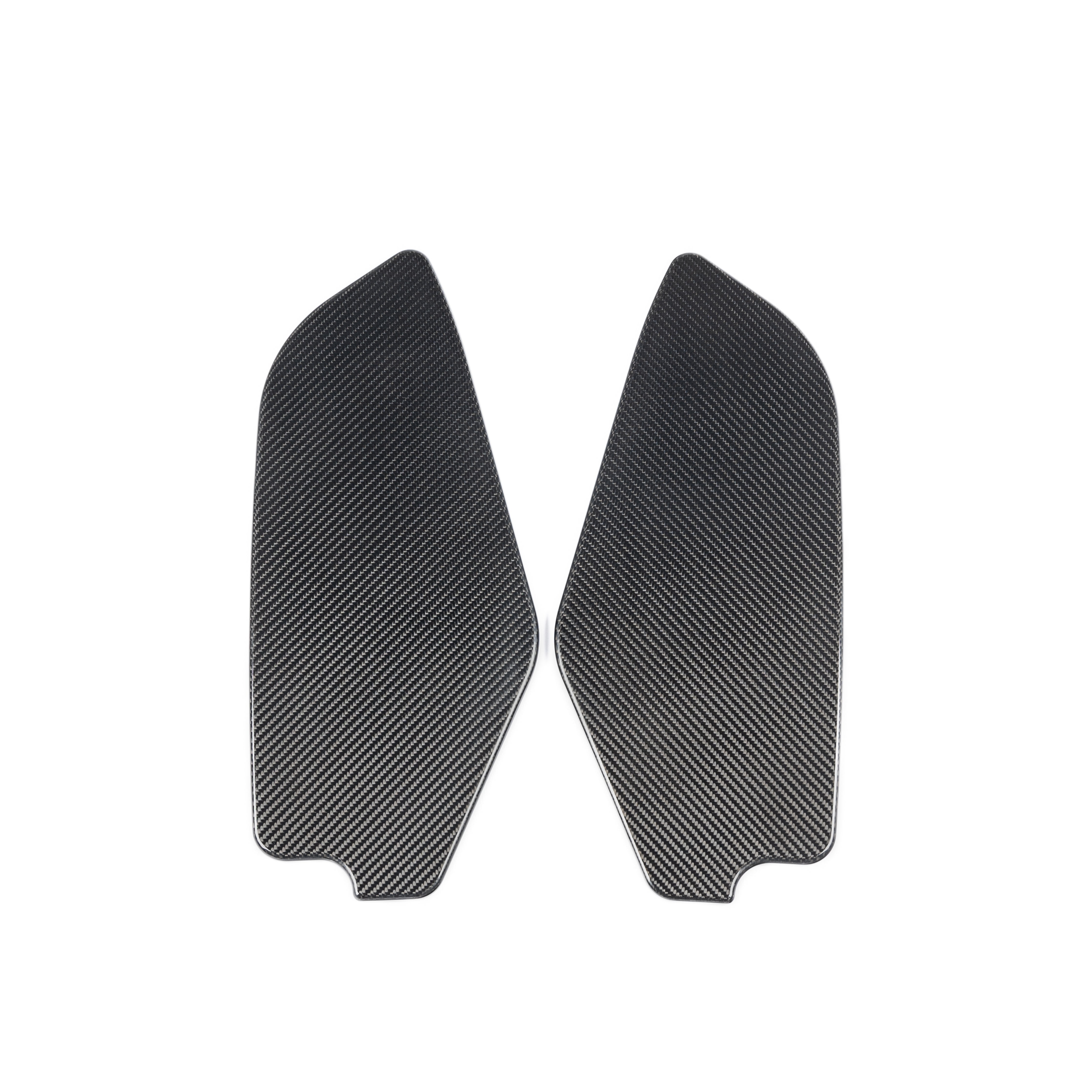 (BF) (718 GT4 RS) CARBON FIBRE WING END PLATES