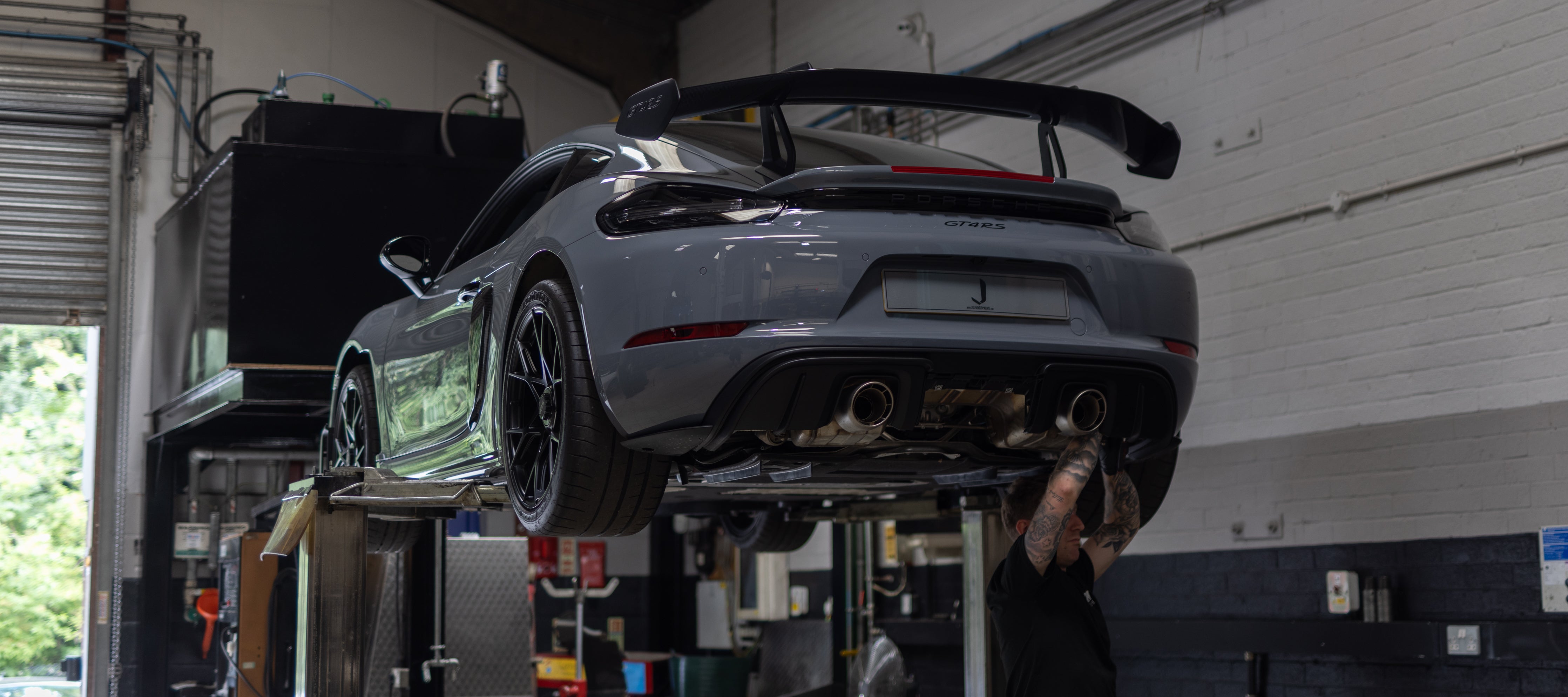 JCR 718 GT4 RS PROJECT - INSTALMENT 03 (EXHAUST DEVELOPMENT)