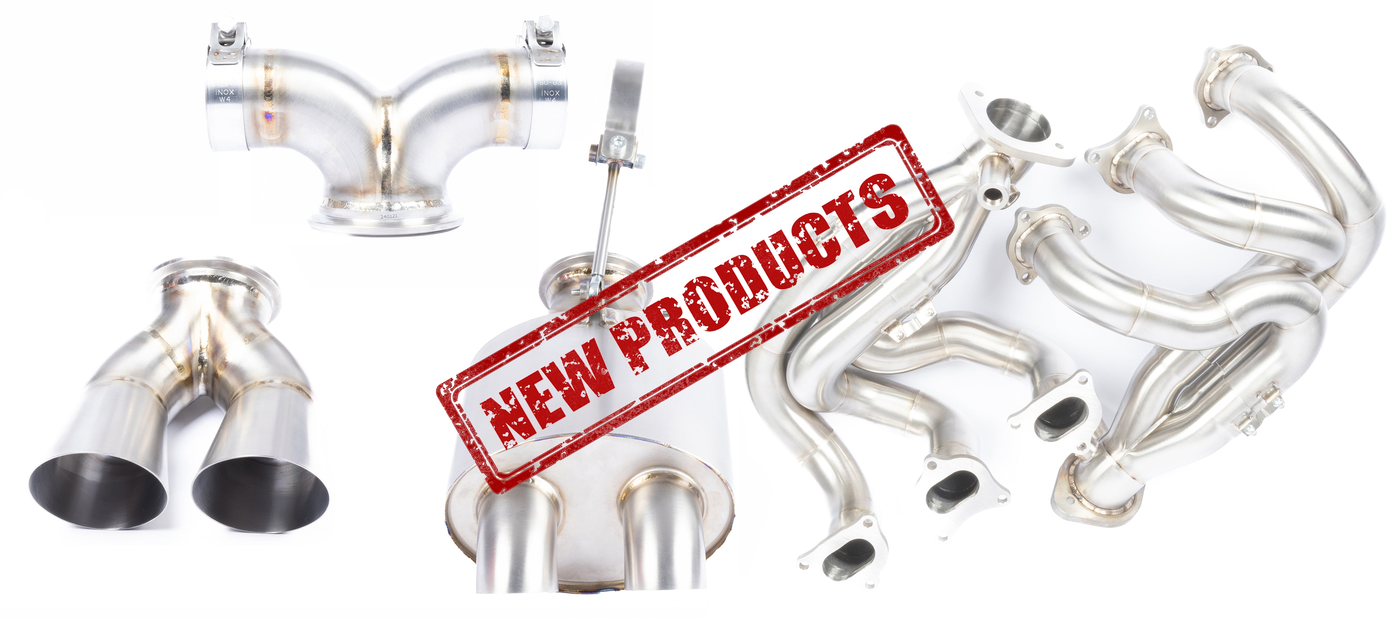 NEW PRODUCTS - 981 GT4 / SPYDER EXHAUST PRODUCTS