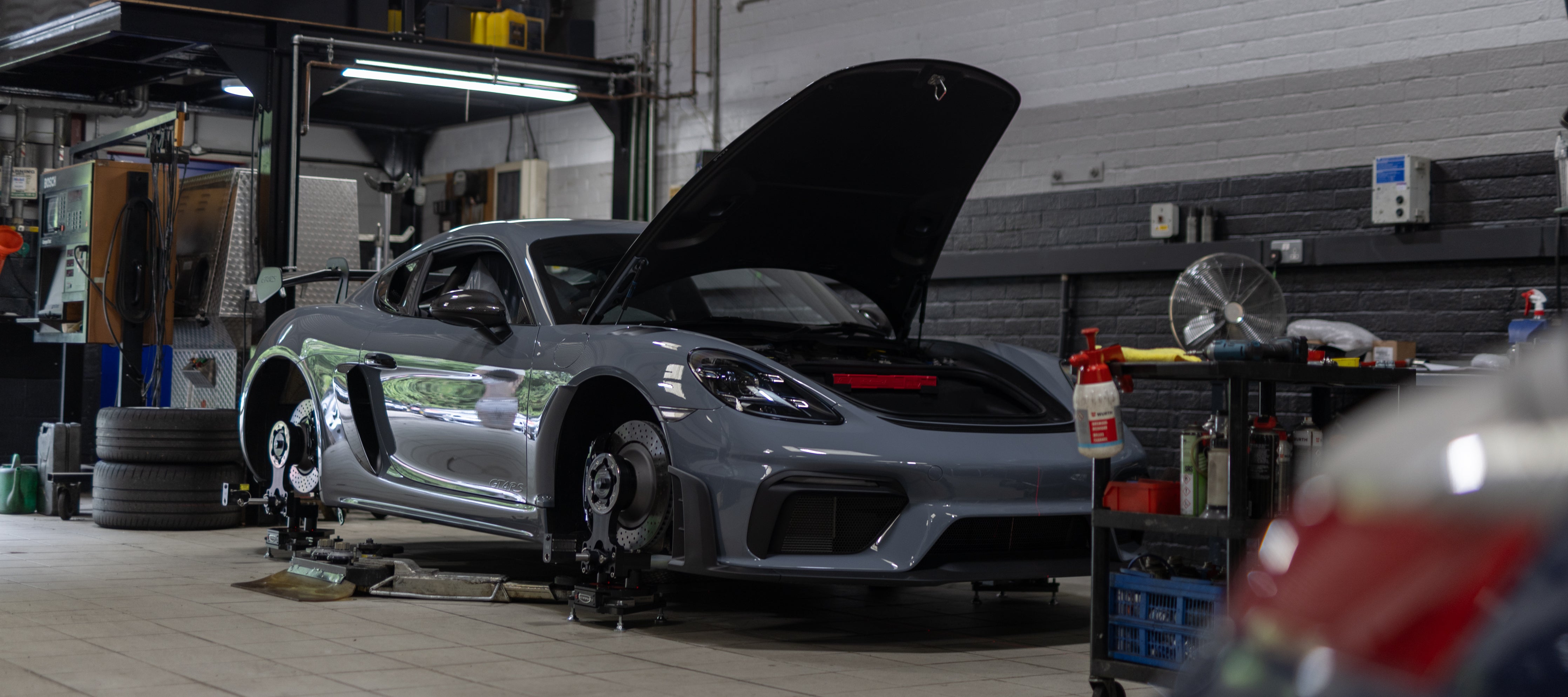 718 GT4 RS SUSPENSION