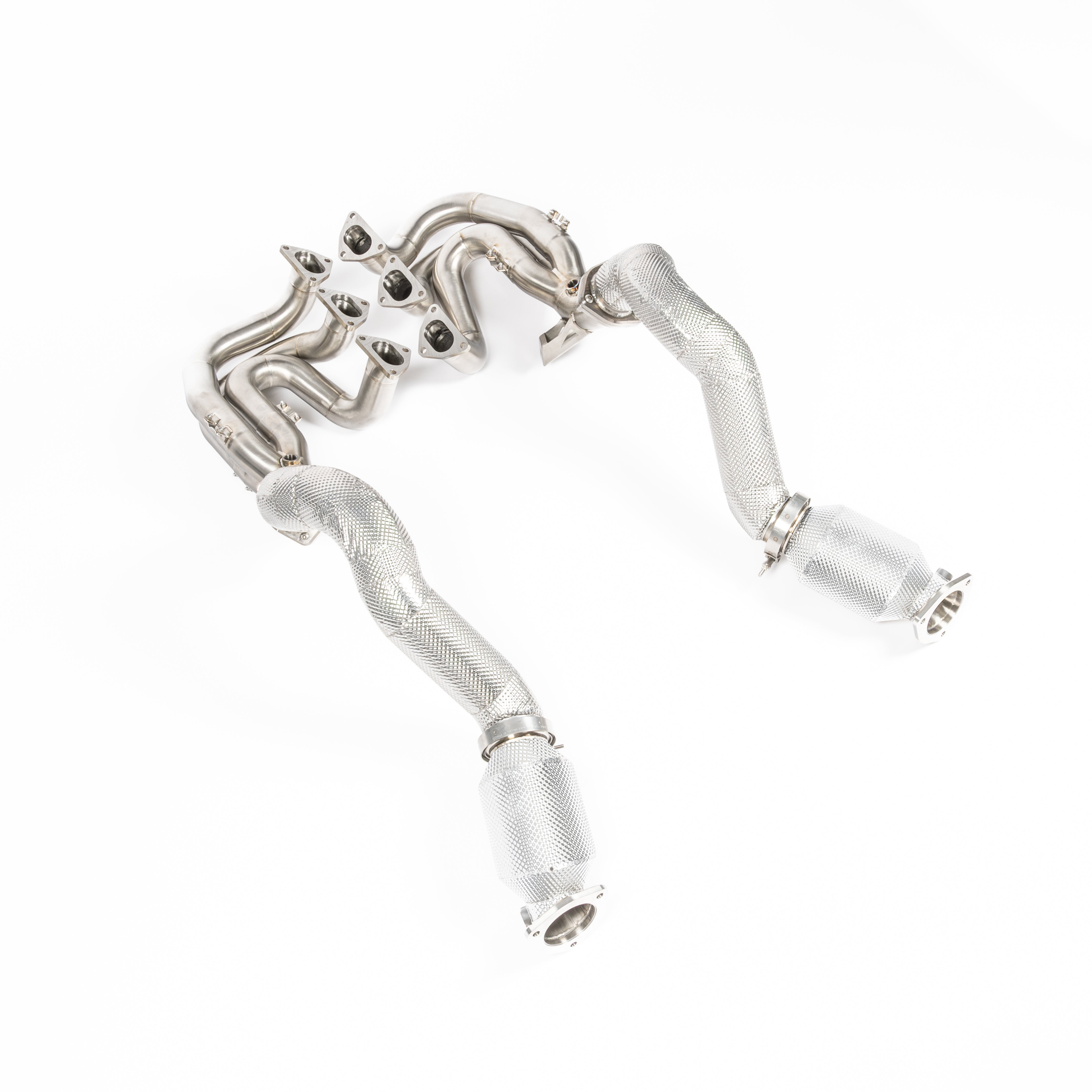 INCONEL RACE MANIFOLDS & TITANIUM LINK PIPES (RACE CATS)