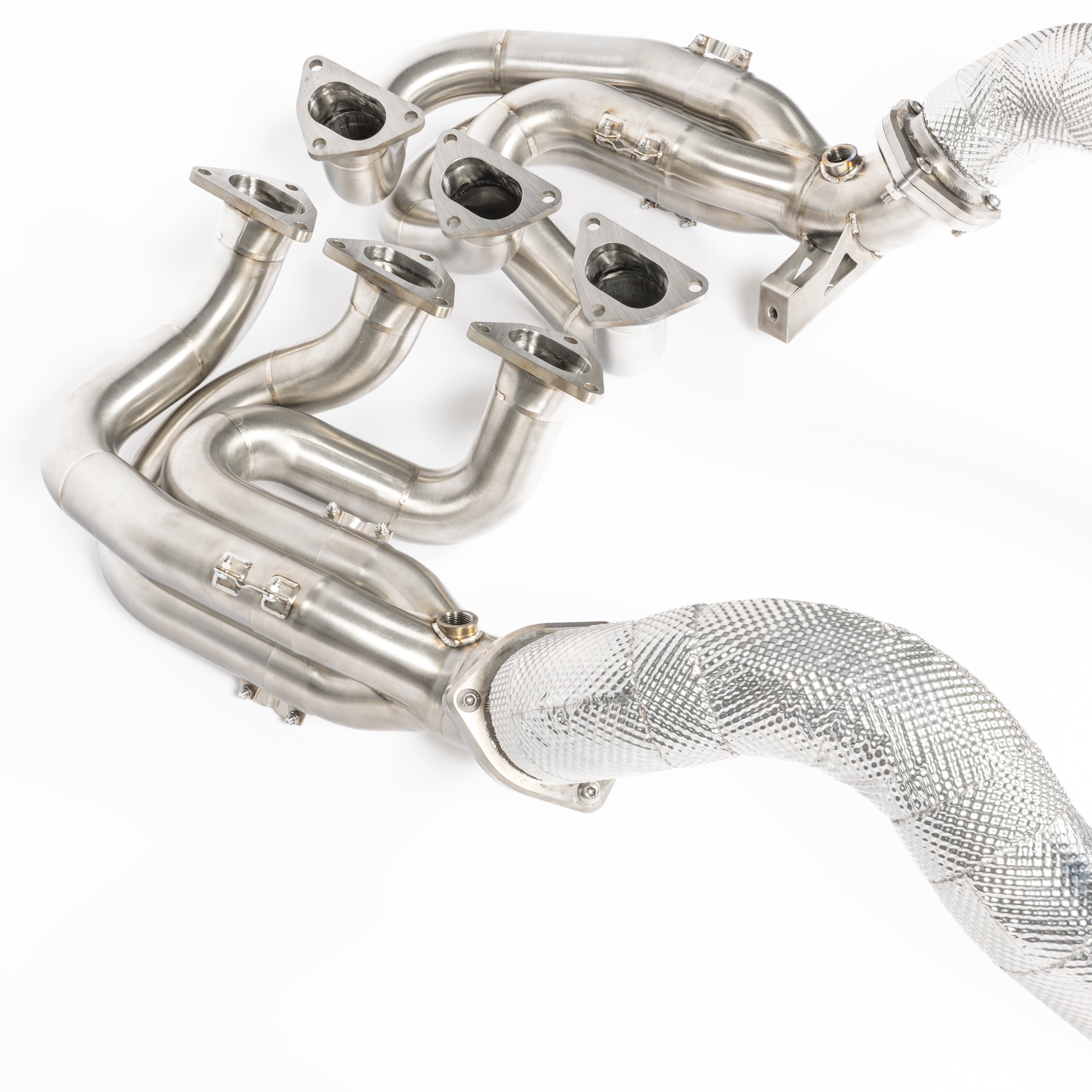 INCONEL RACE MANIFOLDS & TITANIUM LINK PIPES (NON SILENCED)