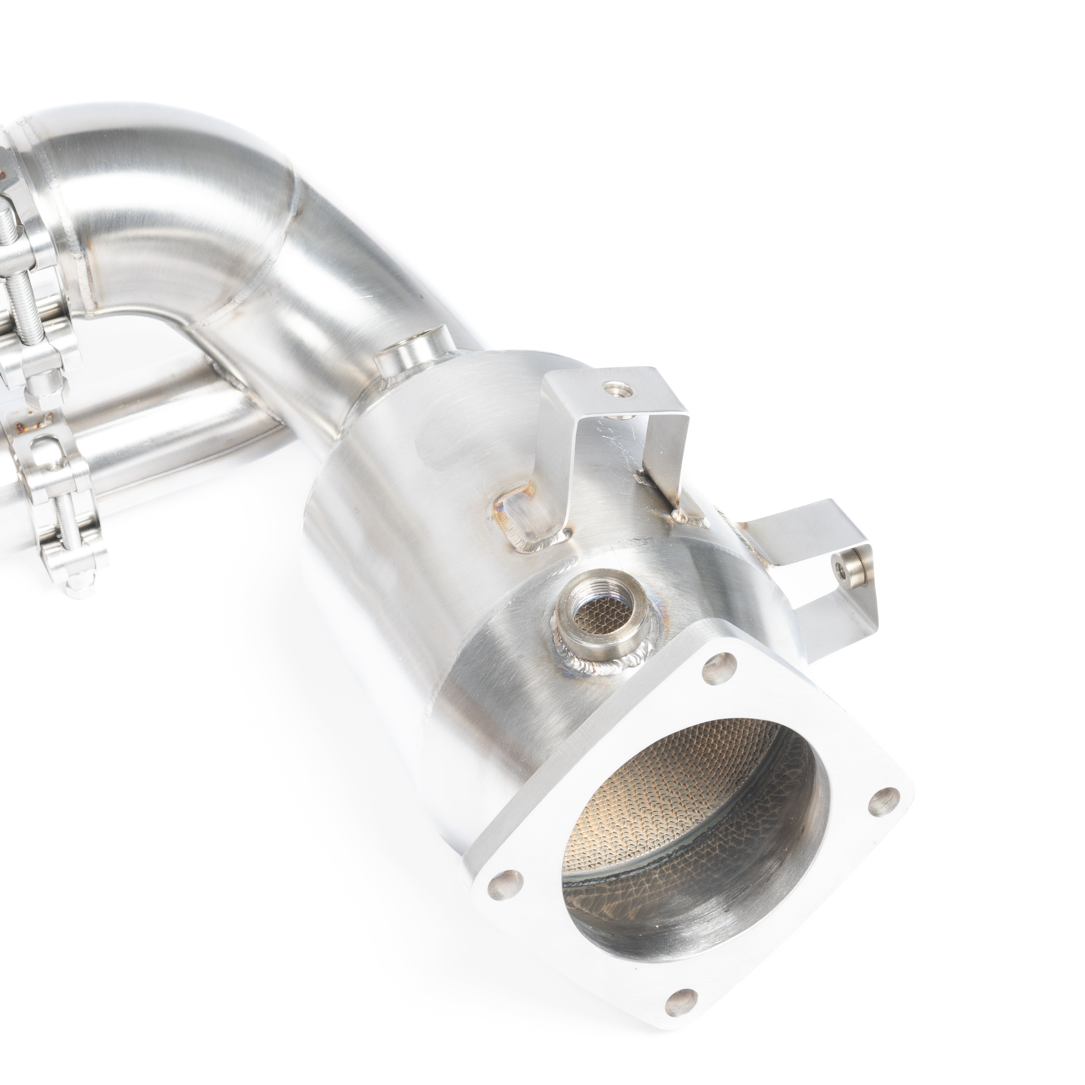 TITANIUM VALVED RACE PIPE (RACE CATS)