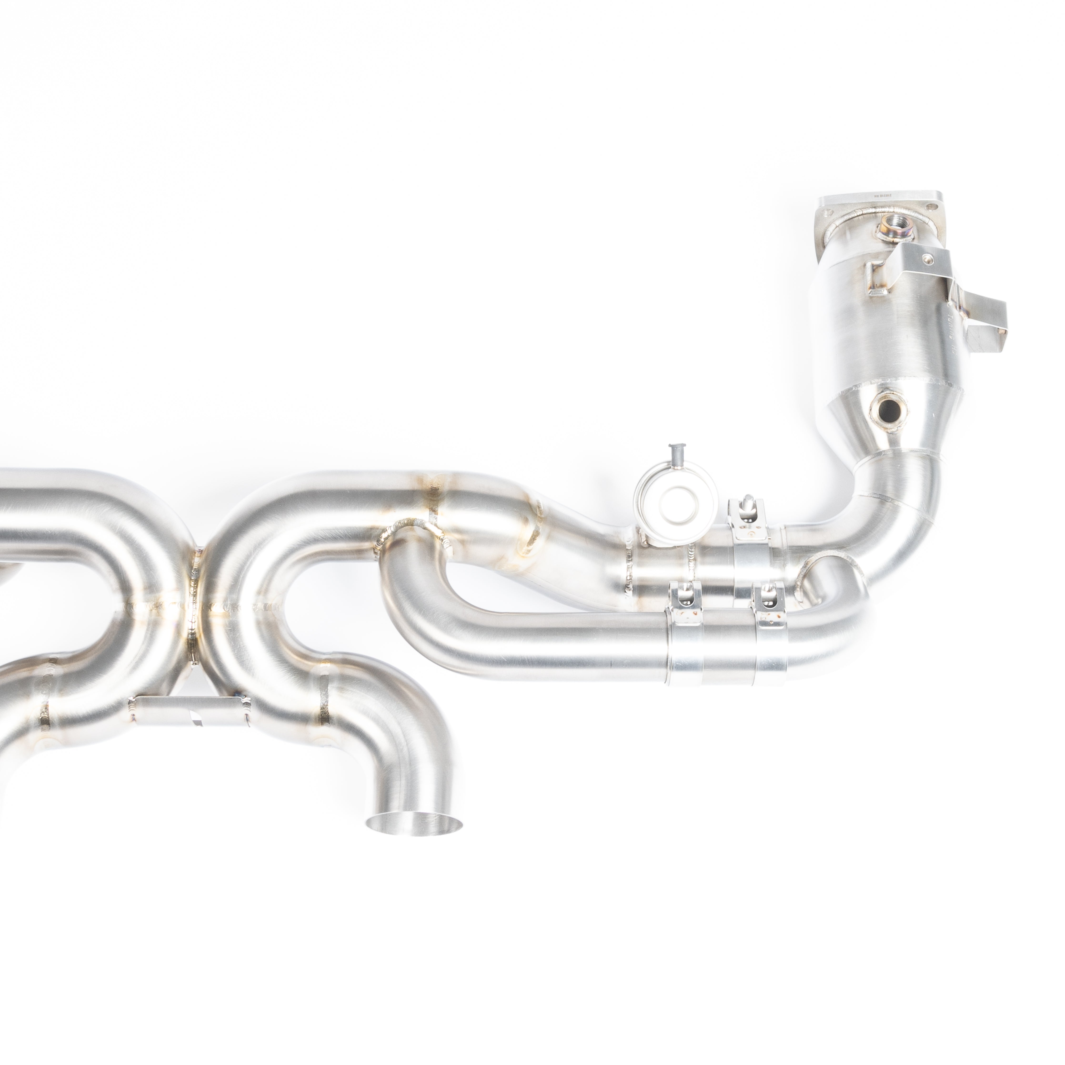 TITANIUM VALVED RACE PIPE (RACE CATS)