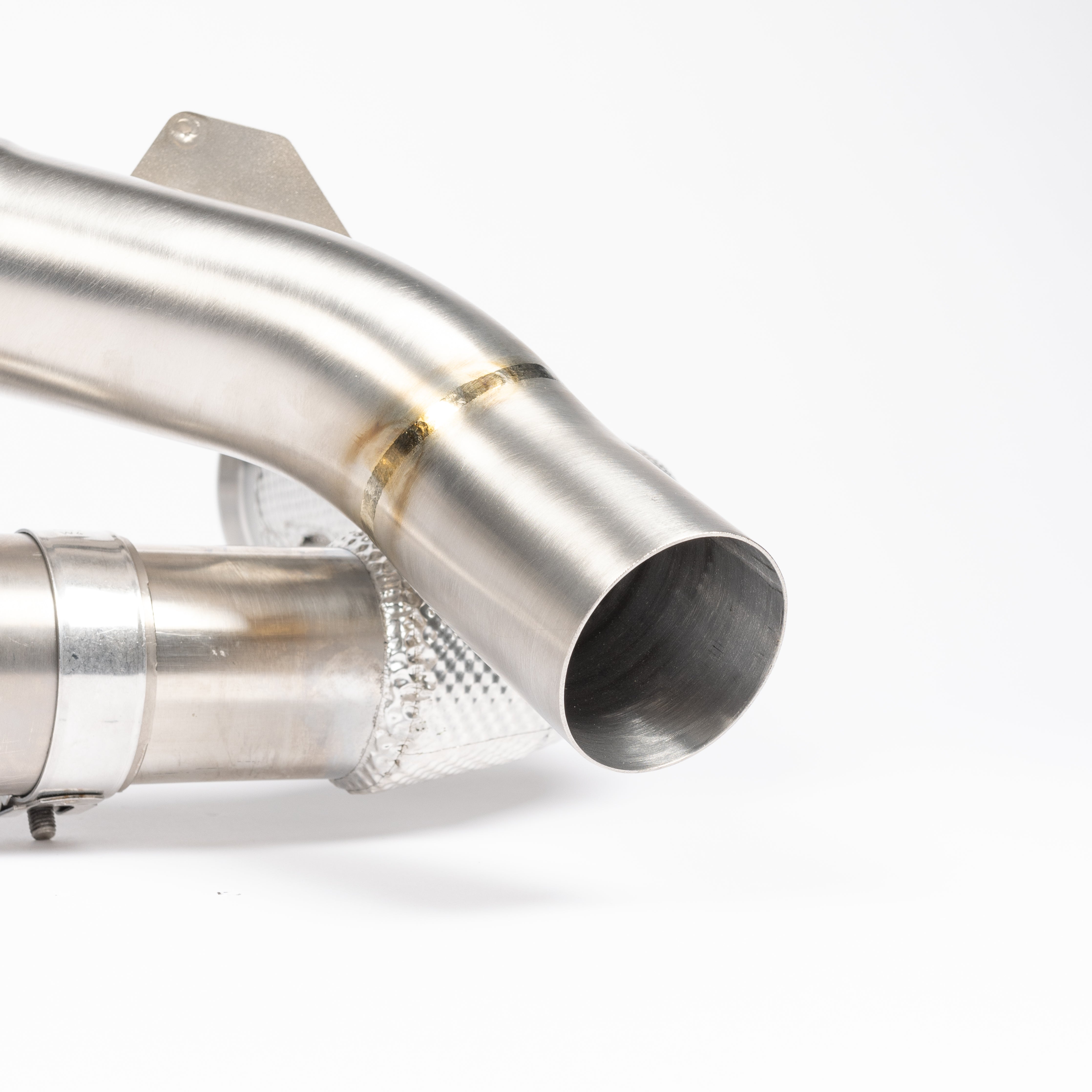 TITANIUM RACE PIPE (NICHT SILENCED / HEAT Shielded CAT DELETES)