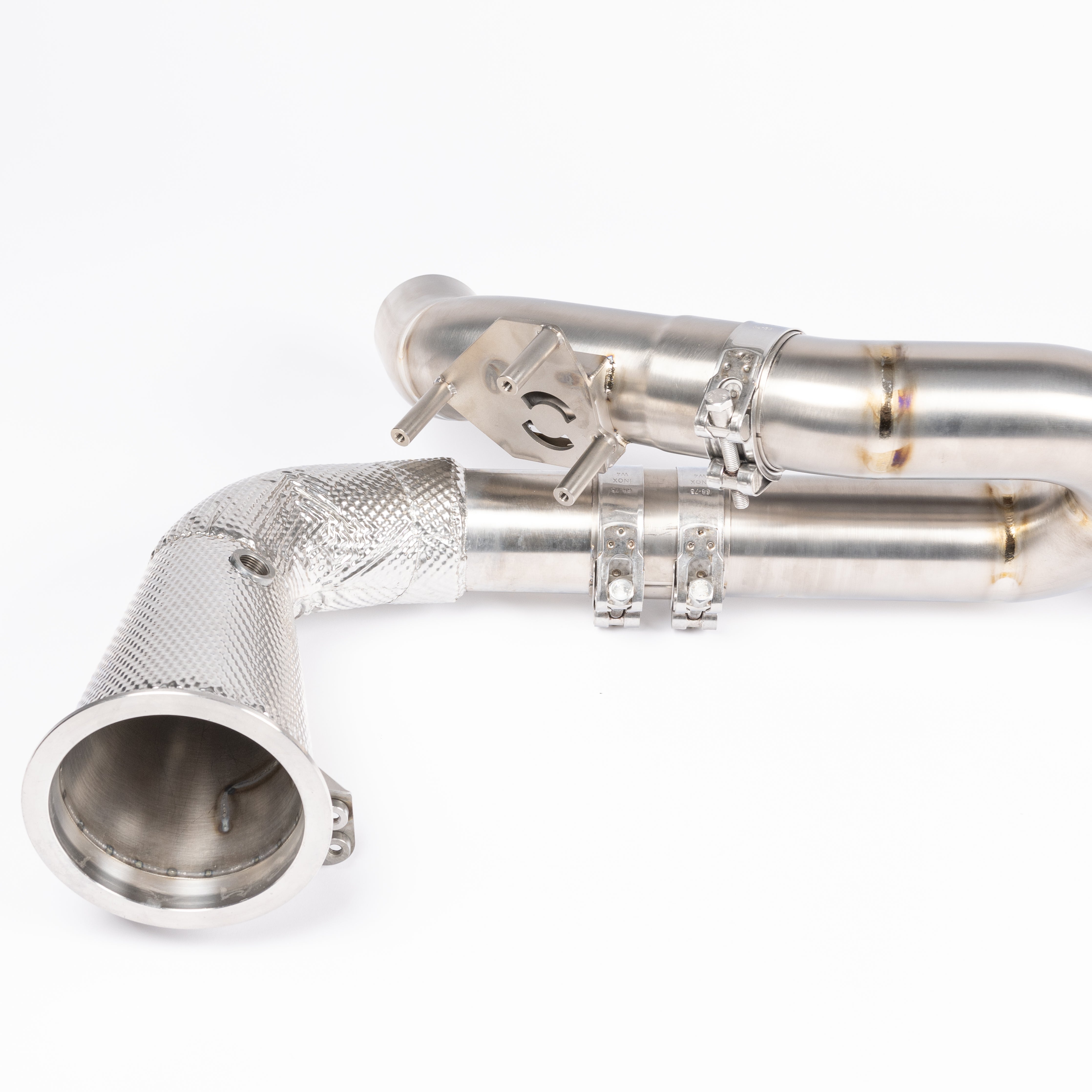 TITANIUM RACE PIPE (NICHT SILENCED / HEAT Shielded CAT DELETES)