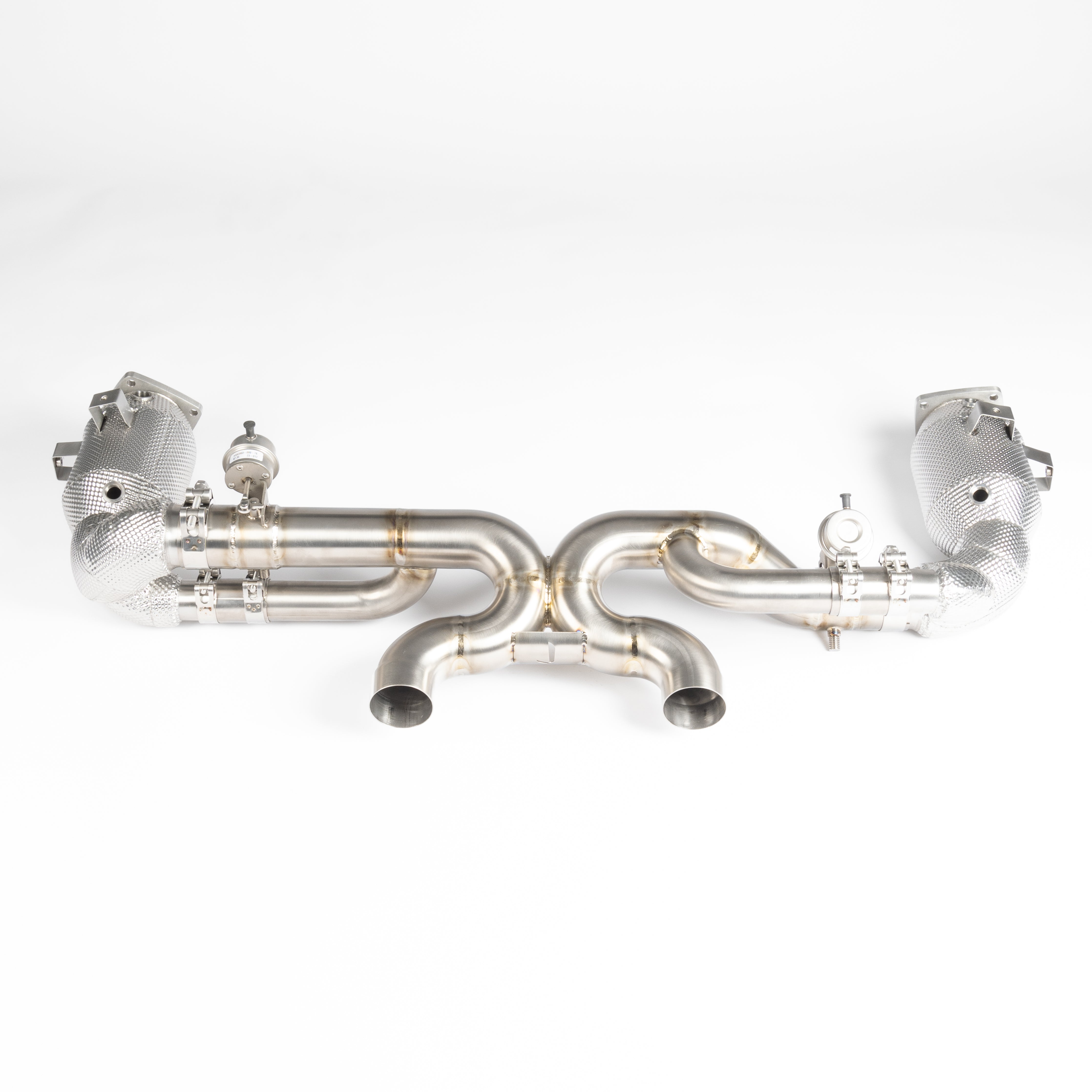 TITANIUM VALVED RACE PIPE (RACE CATS)