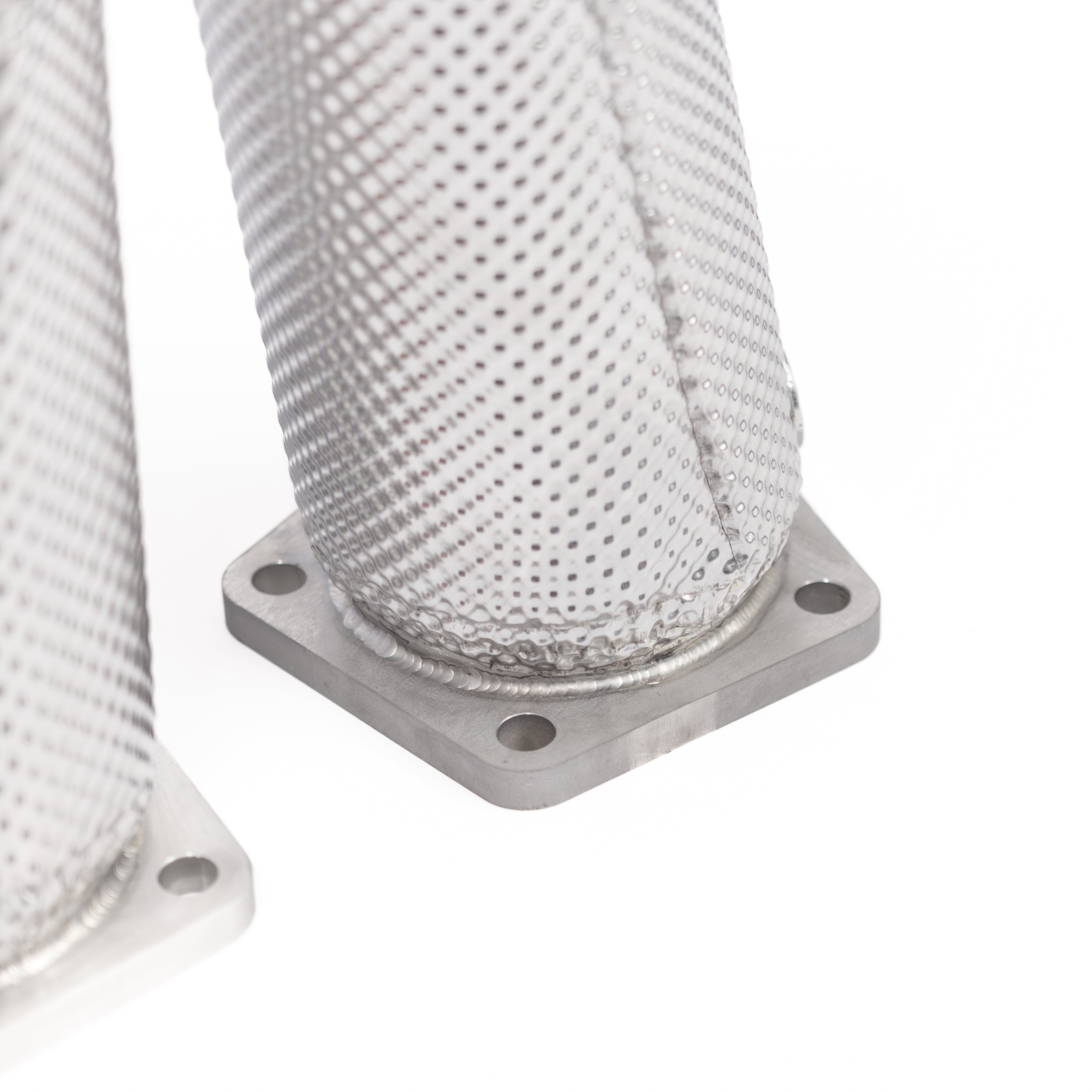 (BF) (991 TURBO) INCONEL CAT DELETES (HEAT SHIELDED)