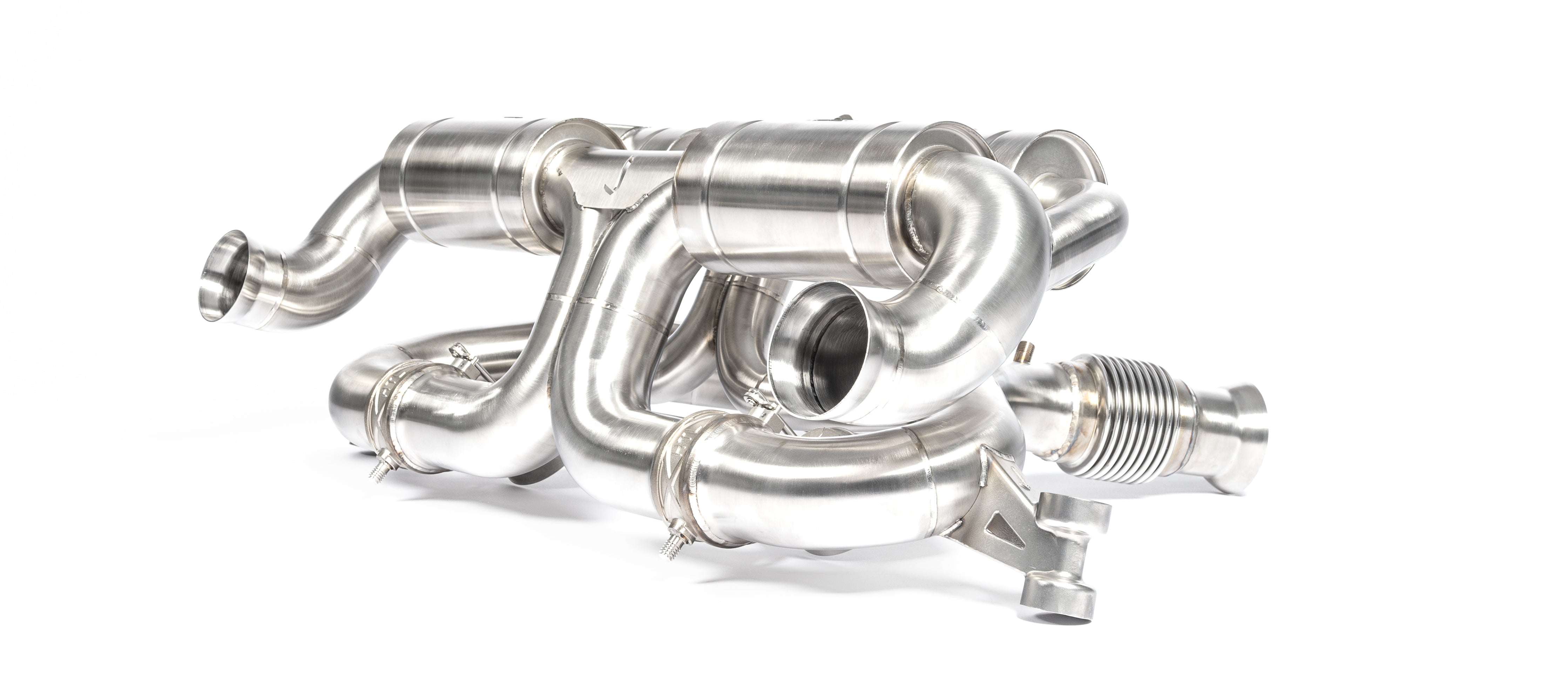 CARRERA GT INCONEL VALVED RACE PIPE