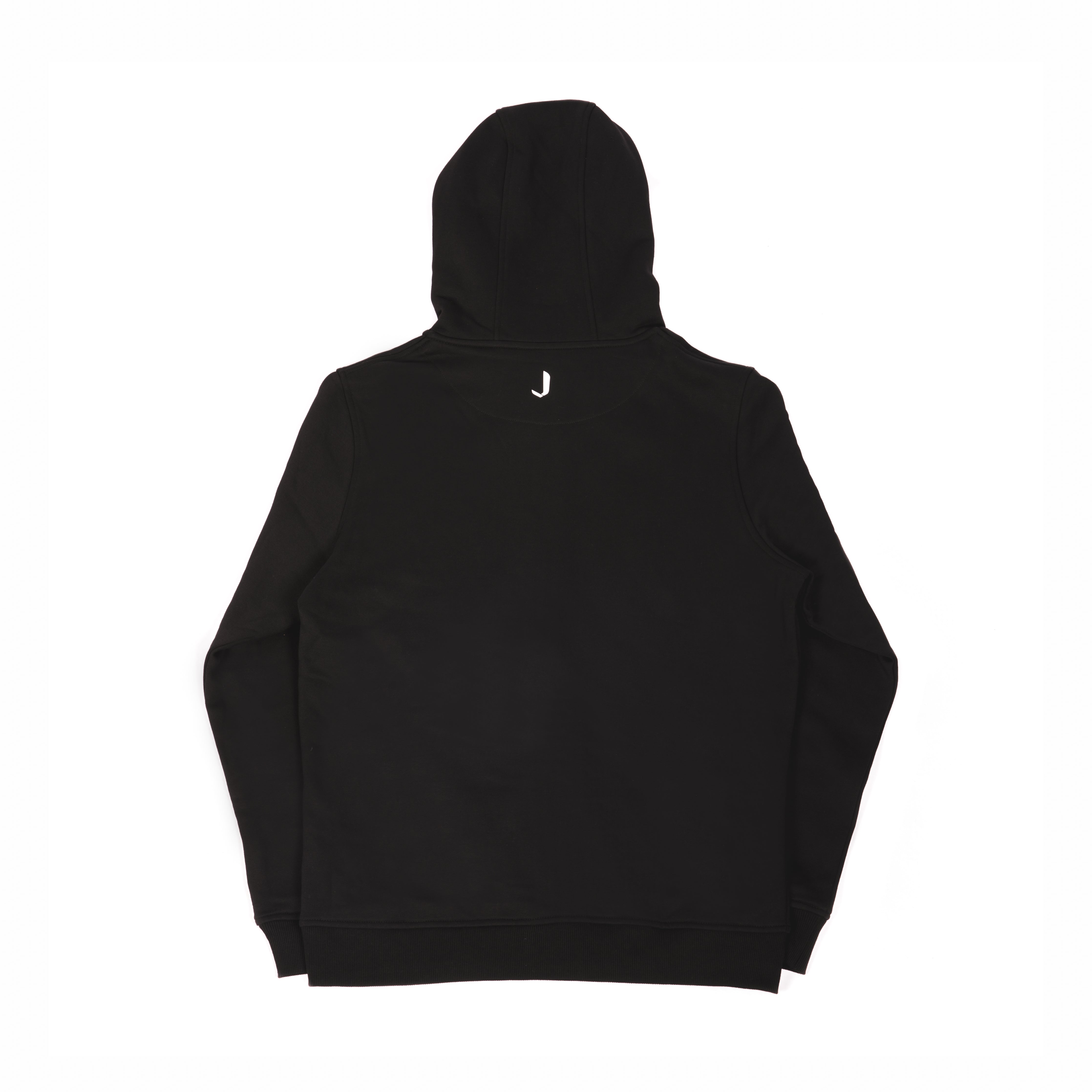 JCR Essentials Regular Fit Hoodie mit Reißverschluss - Schwarz