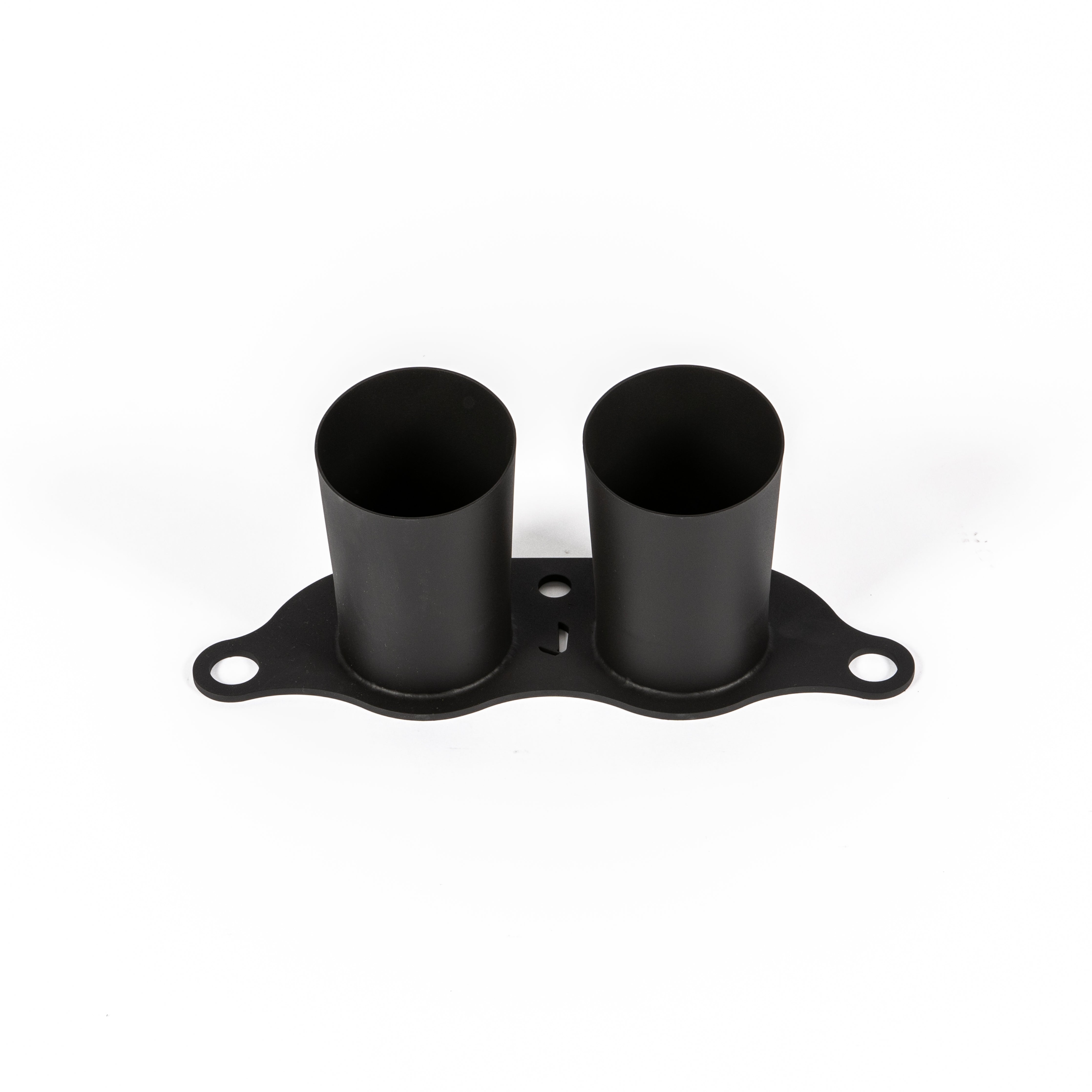 TITANIUM EXHAUST TIPS (MEGAPHONE - BLACK COATED)