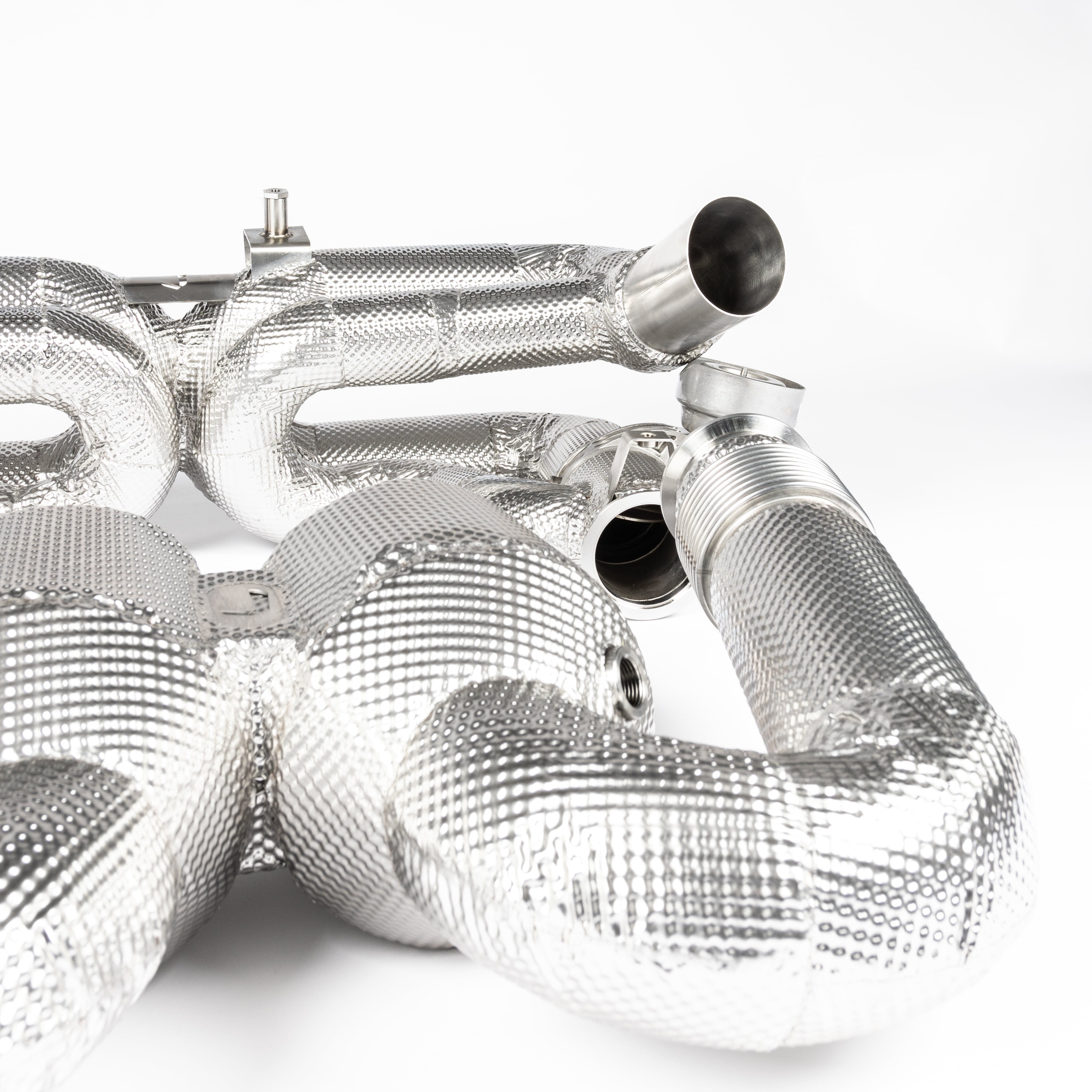 918 SPYDER INCONEL VALVED RACE PIPE &amp; RACE CATS