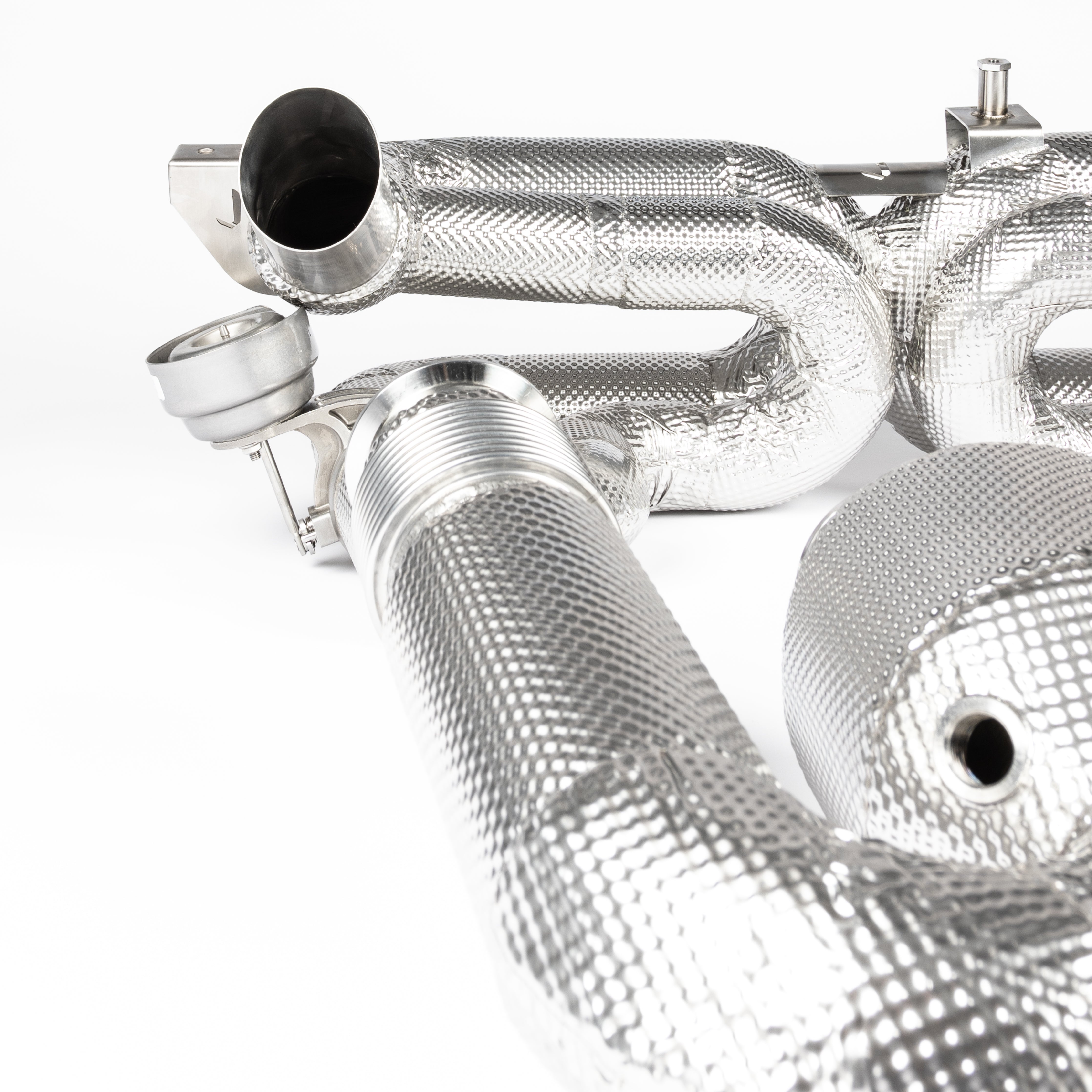 918 SPYDER INCONEL VALVED RACE PIPE & RACE CATS