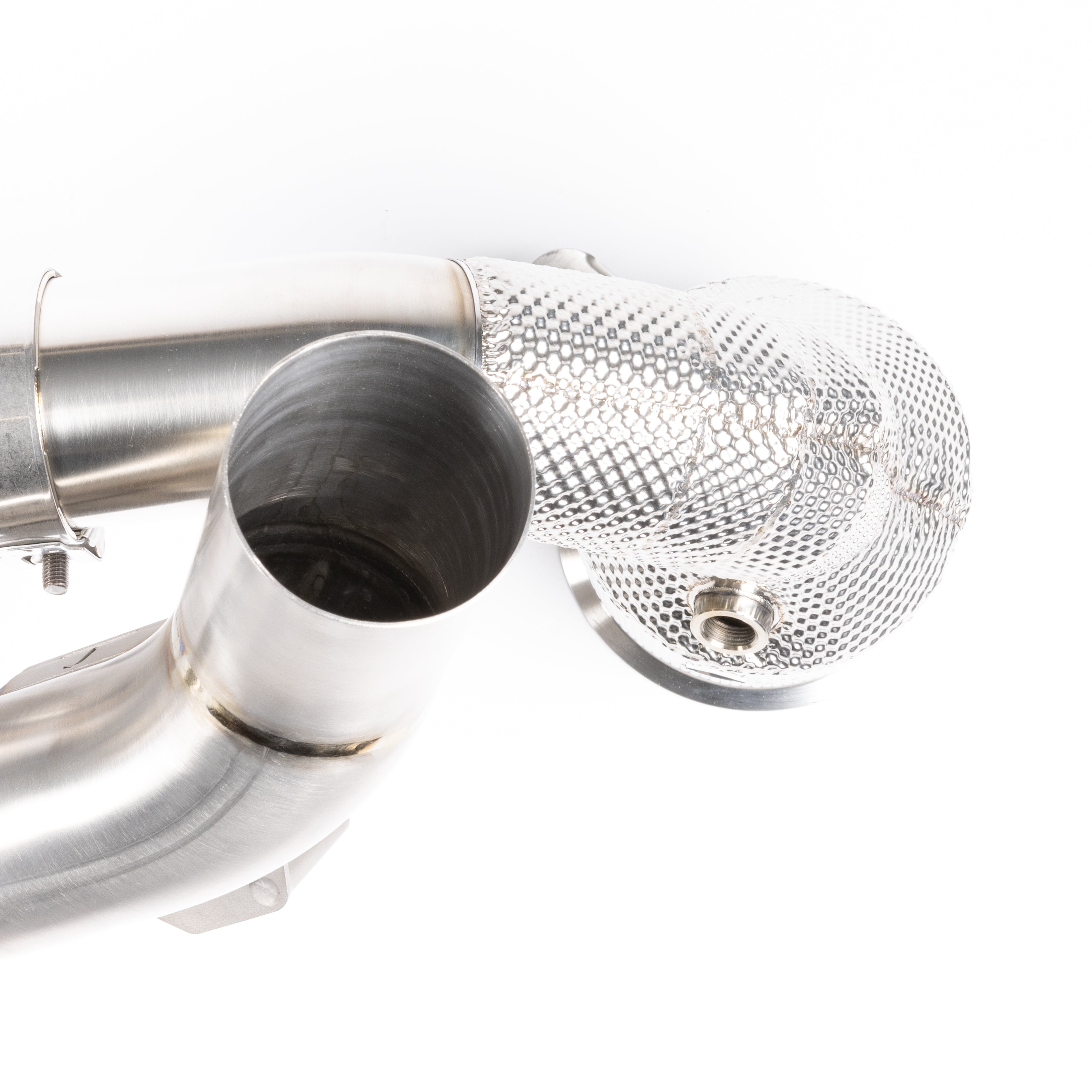 TITANIUM RACE PIPE (SILENCED / HEAT SHIELDED RACE CATS)