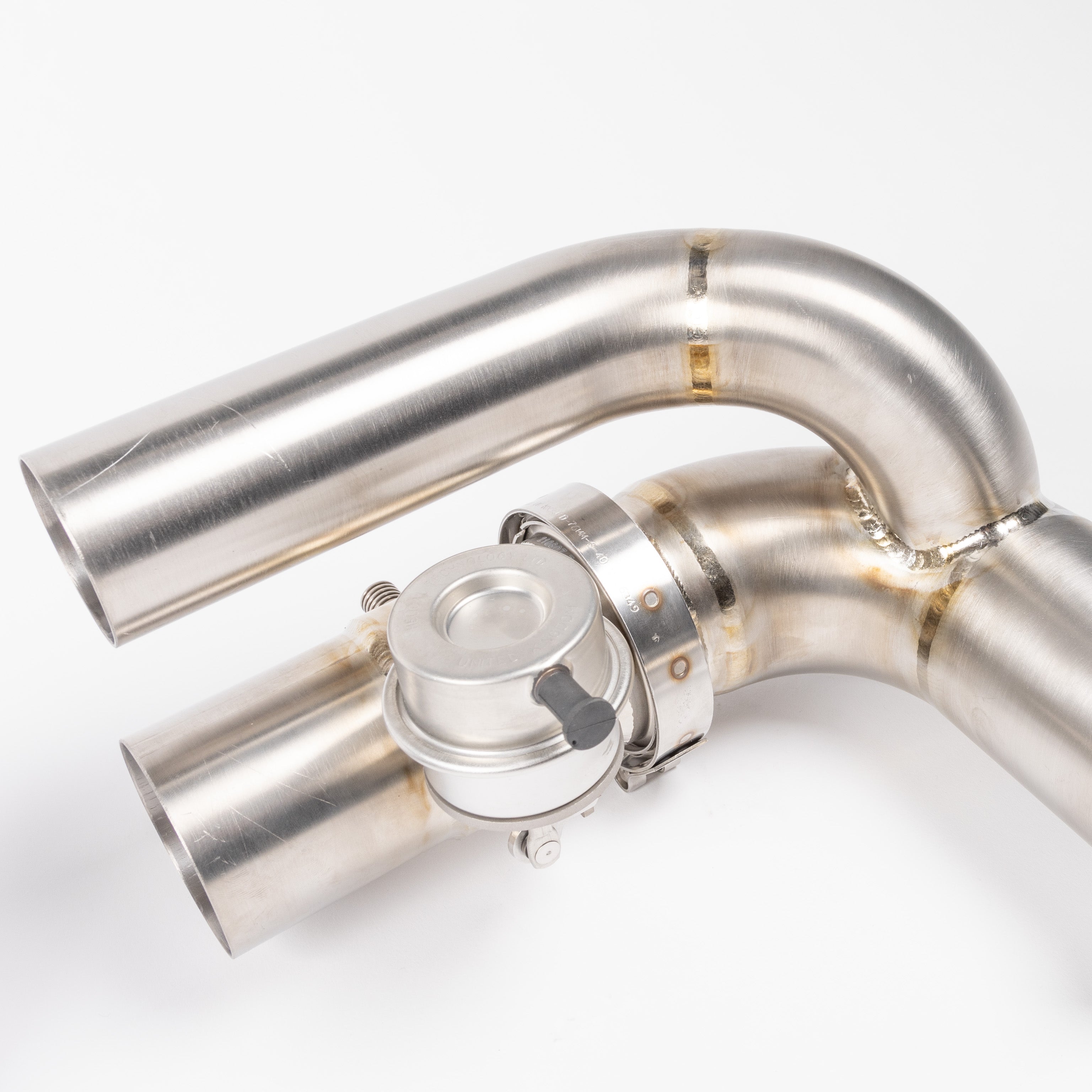 TITANIUM SIDE SILENCER BYPASS (VALVED)